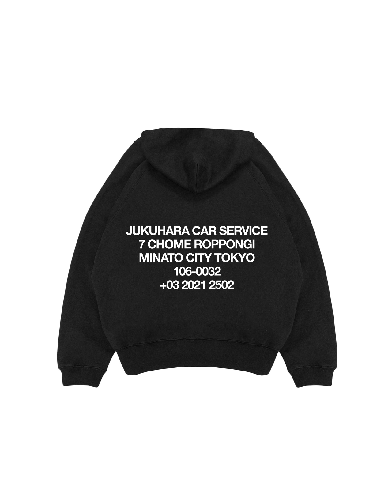 CAR SERVICE ZIP-UP HOODIE 2025