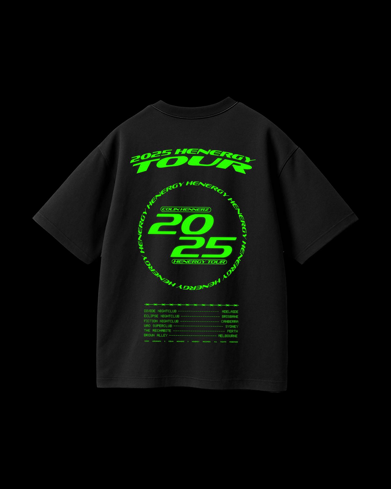 HENERGY TOUR T SHIRT