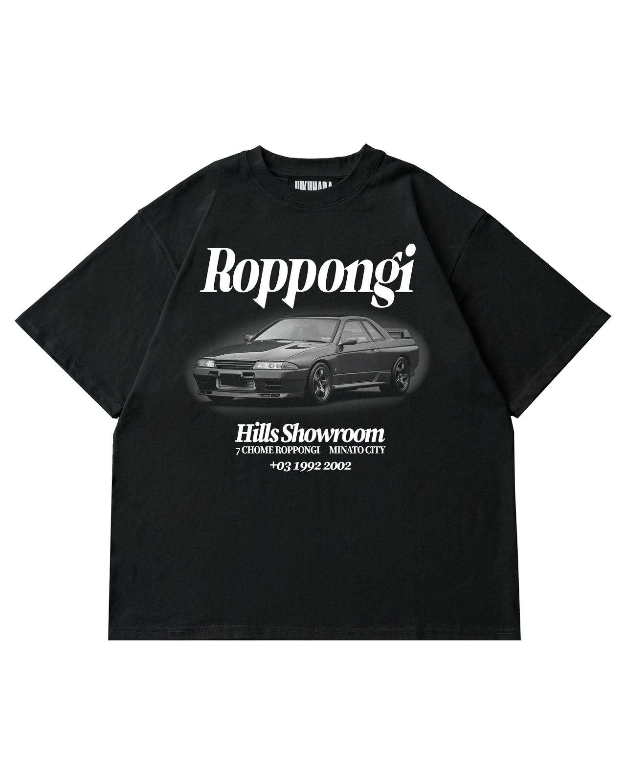 VIP ROPPONGI T SHIRT BLACK