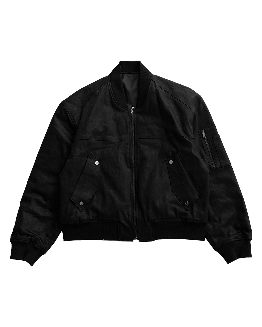 NBHD MENACE WAX BOMBER - BLACK