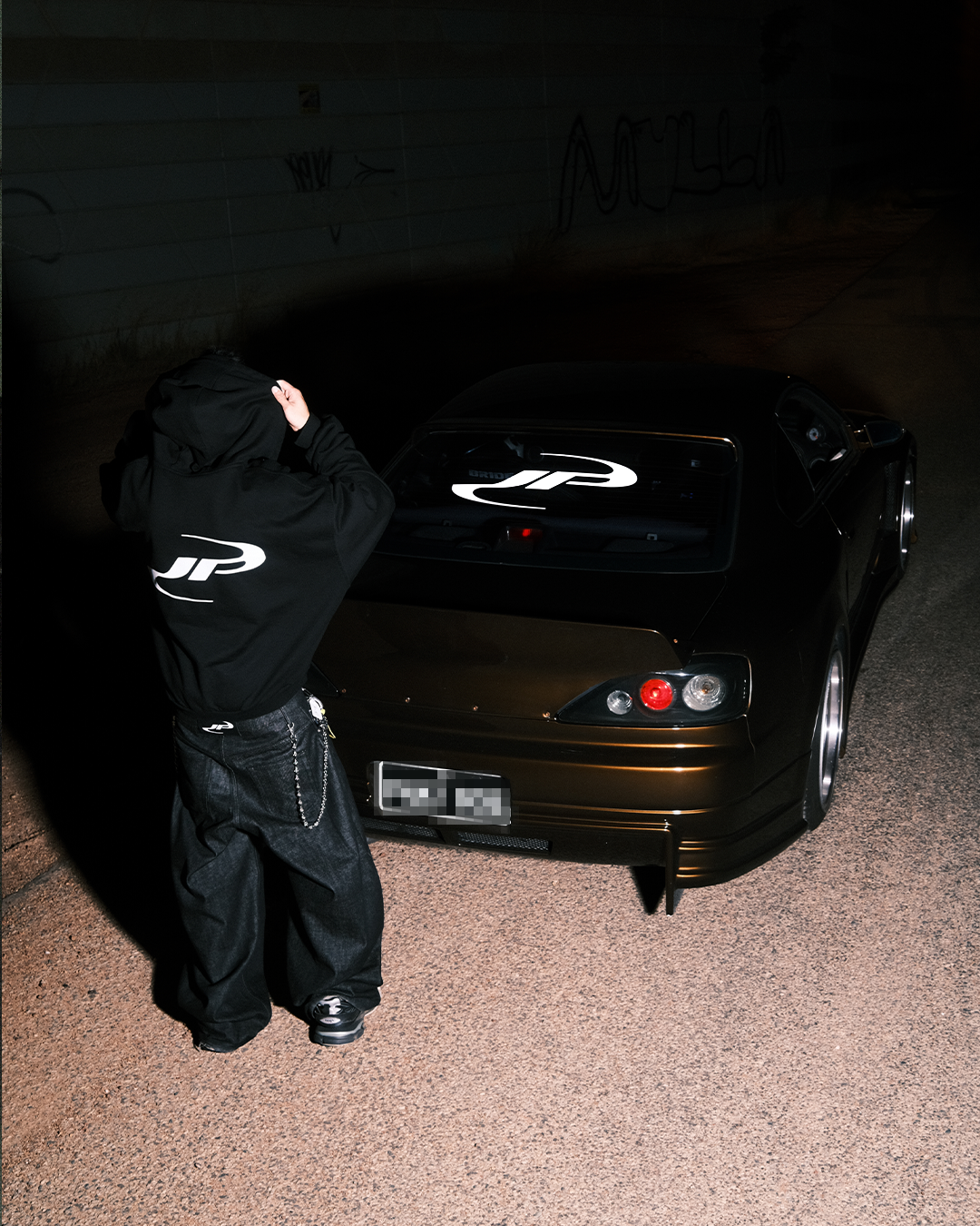 JP VINYL CAR STICKER