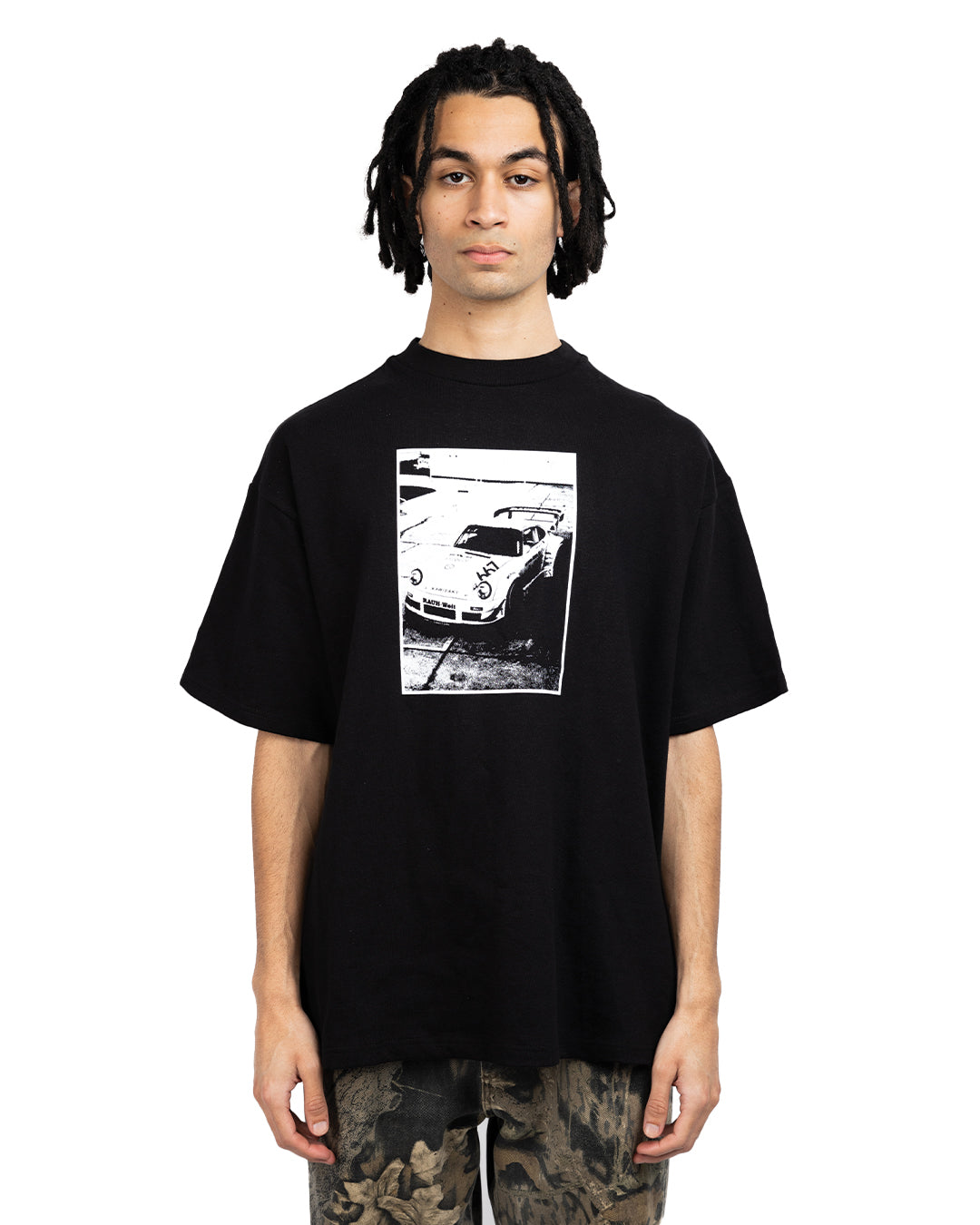 CAR SERVICE T SHIRT - BLACK - JUKUHARA